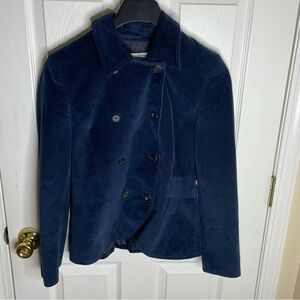 Carolina Herrera Blur Double Breasted Coat Blazer Women’s Size 8